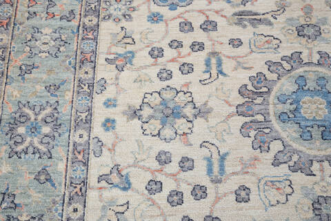 Chobi Beige Hand Knotted 54 X 79 Area Rug 700-148269 Image 5