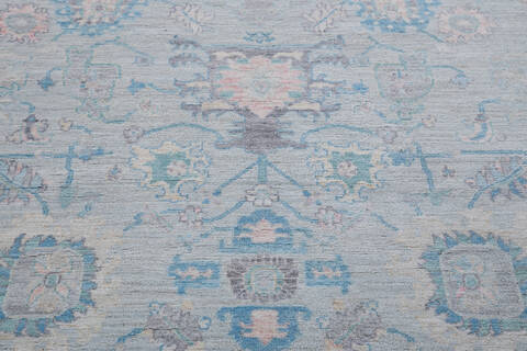 Chobi Light Gray Hand Knotted 60 X 88 Area Rug 700-148270 Image 2