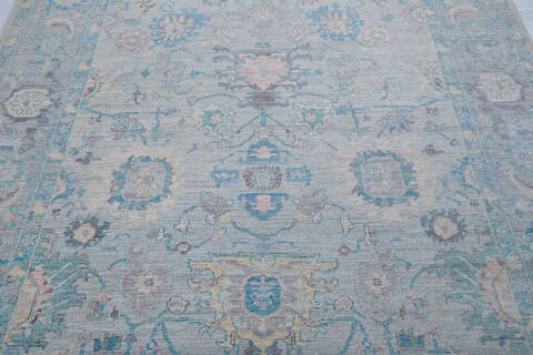 Chobi Light Gray Hand Knotted 60 X 88 Area Rug 700-148270 Image 3