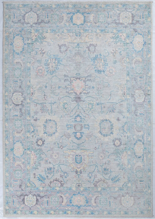 Chobi Light Gray Hand Knotted 60 X 88 Area Rug 700-148270 Image 0