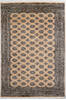 Bokhara Beige Hand Knotted 58 X 84 Area Rug 700-148271 Thumb 0
