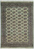 Bokhara Green Hand Knotted 48 X 65 Area Rug 700-148272 Thumb 1