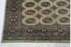 Bokhara Green Hand Knotted 48 X 65 Area Rug 700-148272 Thumb 4