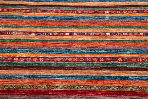 Chobi Red Hand Knotted 36 X 52 Area Rug 700-148275 Image 3