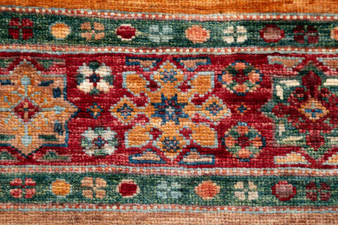Chobi Red Hand Knotted 36 X 52 Area Rug 700-148275 Image 5