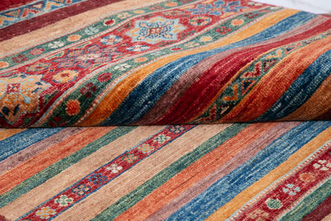 Chobi Red Hand Knotted 36 X 52 Area Rug 700-148275 Image 6