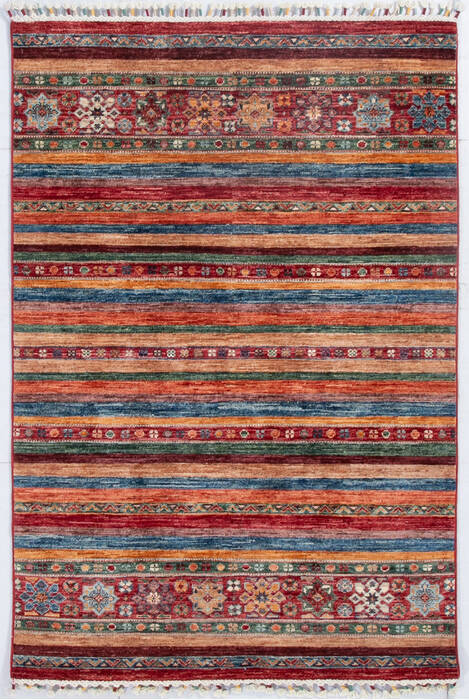 Chobi Red Hand Knotted 36 X 52 Area Rug 700-148275 Image 0