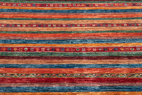 Chobi Red Hand Knotted 34 X 53 Area Rug 700-148276 Image 3