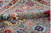 Chobi Grey Hand Knotted 80 X 96 Area Rug 700-148285 Thumb 6