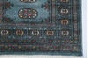Bokhara Blue Runner Hand Knotted 27 X 910  Area Rug 700-148287 Thumb 5