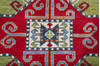 Kazak Red Hand Knotted 59 X 78 Area Rug 700-148295 Thumb 4