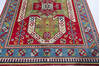 Kazak Red Hand Knotted 59 X 78 Area Rug 700-148295 Thumb 5