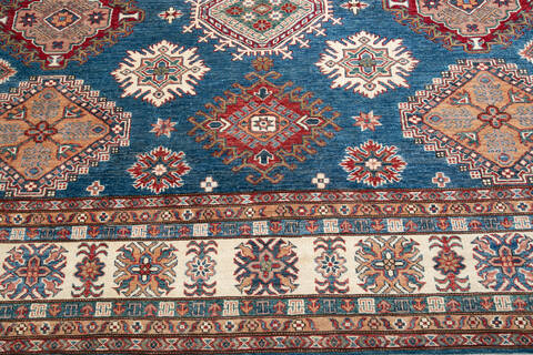 Kazak Blue Hand Knotted 90 X 120 Area Rug 700-148299 Image 4