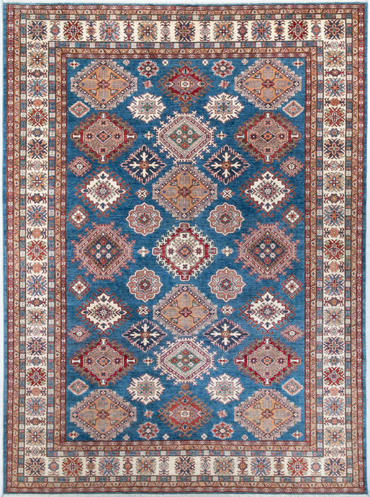 Kazak Blue Hand Knotted 90 X 120 Area Rug 700-148299 Image 0