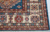 Kazak Blue Hand Knotted 90 X 120  Area Rug 700-148299 Thumb 3