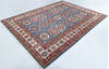 Kazak Blue Hand Knotted 90 X 121  Area Rug 700-148300 Thumb 2
