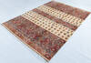 Chobi Beige Hand Knotted 59 X 80 Area Rug 700-148301 Thumb 2