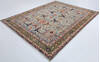 Chobi Green Hand Knotted 90 X 113 Area Rug 700-148307 Thumb 2