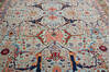 Chobi Green Hand Knotted 90 X 113 Area Rug 700-148307 Thumb 3