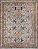 Chobi Green Hand Knotted 90 X 113 Area Rug 700-148307 Thumb 0
