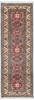 Kazak Grey Runner Hand Knotted 21 X 64 Area Rug 700-148310 Thumb 0