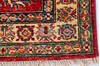 Kazak Red Runner Hand Knotted 27 X 68 Area Rug 700-148311 Thumb 4