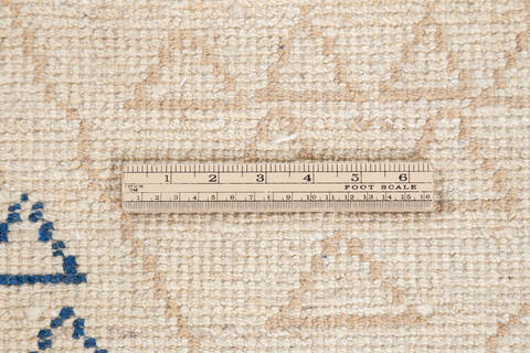 Moroccan Beige Hand Knotted 52 X 82 Area Rug 700-148313 Image 8
