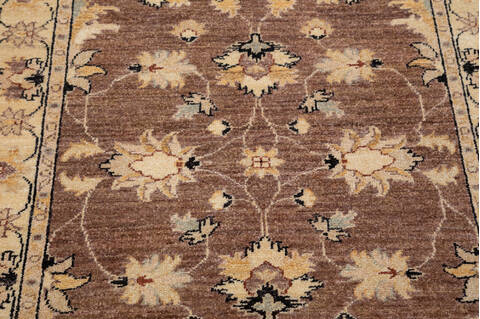Chobi Brown Hand Knotted 34 X 49 Area Rug 700-148316 Image 3