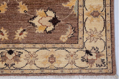 Chobi Brown Hand Knotted 34 X 49 Area Rug 700-148316 Image 4