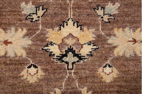 Chobi Brown Hand Knotted 34 X 49 Area Rug 700-148316 Image 5