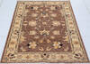 Chobi Brown Hand Knotted 34 X 49 Area Rug 700-148316 Thumb 1