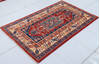 Kazak Red Hand Knotted 30 X 50 Area Rug 700-148317 Thumb 2
