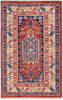 Kazak Red Hand Knotted 31 X 411 Area Rug 700-148318 Thumb 0