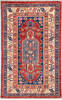 Kazak Red Hand Knotted 31 X 411 Area Rug 700-148319 Thumb 0