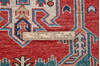 Kazak Red Hand Knotted 29 X 51 Area Rug 700-148320 Thumb 7