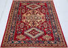 Kazak Red Hand Knotted 36 X 411  Area Rug 700-148321 Thumb 1