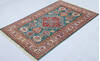 Kazak Green Hand Knotted 33 X 51 Area Rug 700-148325 Thumb 2