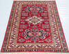 Kazak Red Hand Knotted 34 X 51 Area Rug 700-148327 Thumb 1