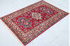Kazak Red Hand Knotted 34 X 51 Area Rug 700-148327 Thumb 2