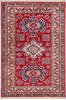 Kazak Red Hand Knotted 34 X 51 Area Rug 700-148327 Thumb 0
