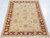 Chobi Beige Hand Knotted 33 X 411 Area Rug 700-148332 Thumb 1