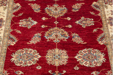 Chobi Red Hand Knotted 36 X 49 Area Rug 700-148334 Image 3
