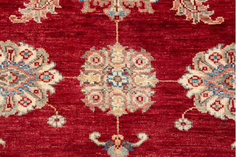 Chobi Red Hand Knotted 36 X 49 Area Rug 700-148334 Image 5