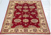 Chobi Red Hand Knotted 36 X 49 Area Rug 700-148334 Thumb 1