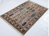 Chobi Grey Hand Knotted 37 X 53 Area Rug 700-148337 Thumb 2