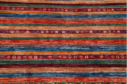 Chobi Red Hand Knotted 36 X 52 Area Rug 700-148338 Image 2
