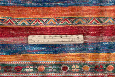 Chobi Red Hand Knotted 36 X 52  Area Rug 700-148338 Image 7