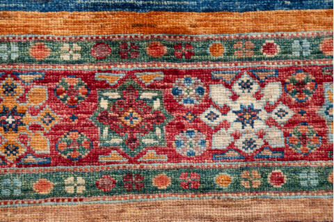 Chobi Red Hand Knotted 34 X 53  Area Rug 700-148339 Image 4