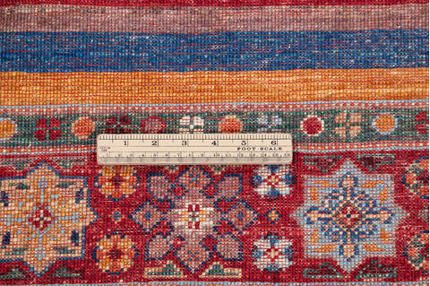 Chobi Red Hand Knotted 34 X 53  Area Rug 700-148339 Image 6