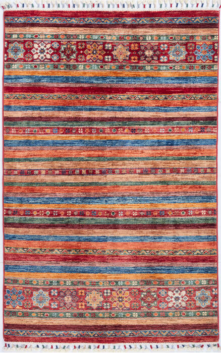 Chobi Red Hand Knotted 34 X 53  Area Rug 700-148339 Image 0